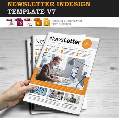 33 Best InDesign Newsletter Templates (New for 2019)