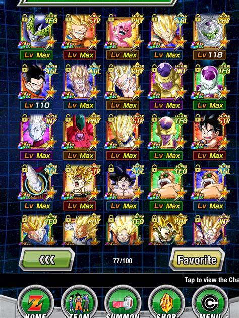 Dominate in dragonball z dokkan battle by using the best units. Image - My Character List 1.jpeg | Dragon Ball Z Dokkan ...