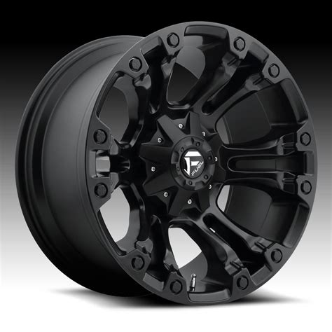 There are hundreds of different rims and wheels out there. Fuel Vapor D560 Matte Black Custom Truck Wheels Rims in ...