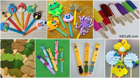 Diy Popsicle Stick Bookmark Ideas For Kids Kids Art And Craft