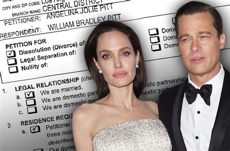 Angelina Jolie Divorces Brad Pitt The Shocking Court Documents Revealed