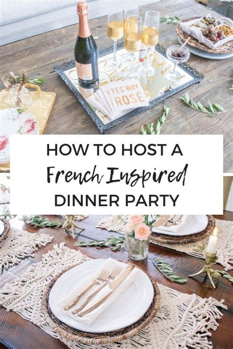 Donner pour donner, des ronds dans l'eau, paris. How To Host a French Inspired Dinner Party | Birthday ...