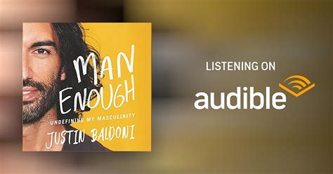 Man Enough By Justin Baldoni Audiobook Au