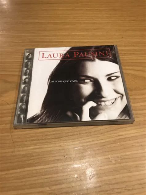 Laura Pausini Las Cosas Que Vives Cd Argentina 1996 En Español Warner