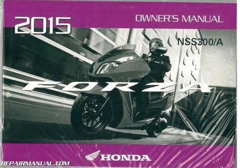 Tu dirección de correo electrónico no será publicada. 2015 Honda NSS300 A Forza A/CE Scooter Owners Manual