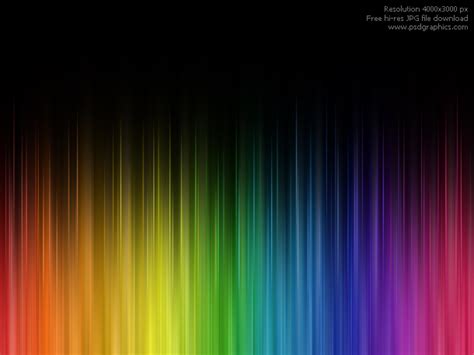 Abstract Rainbow Colors Psdgraphics
