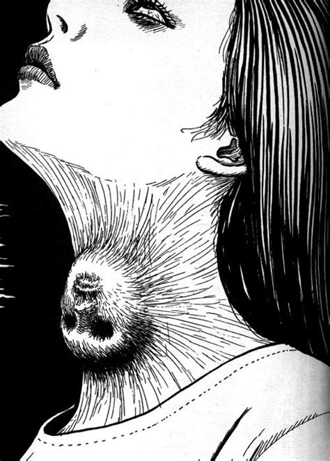 Throatchakra Junji Ito Japanese Horror Creepy Art