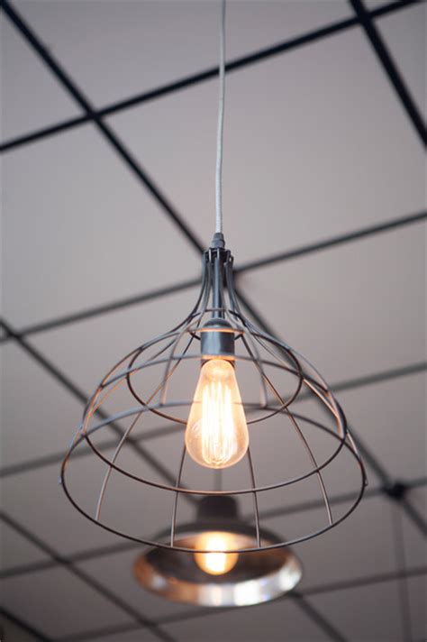 Strategic solution goes ahead, leading to. coffee shop design in TLV - Industrial - Ceiling Lighting ...