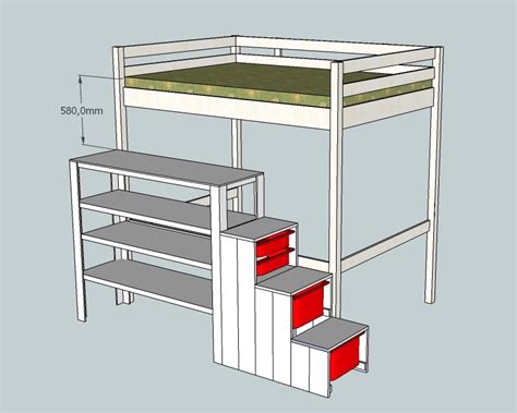 Un unico mobile con due zone totalmente indipendenti: Progetto cameretta fai-da-te (hackeraggio letto Stora Ikea ...
