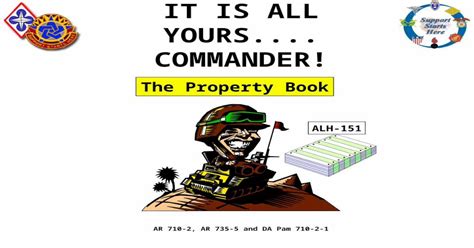 It Is All Yours Commander Ar 710 2 Ar 735 5 And Da Pam 710 2 1
