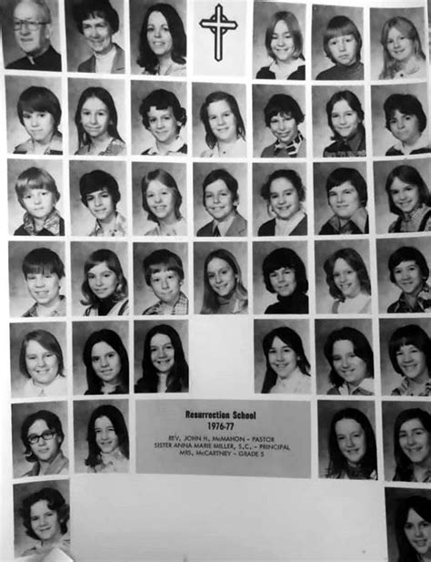 Resurrection Elementary 5th Grade Class 1977