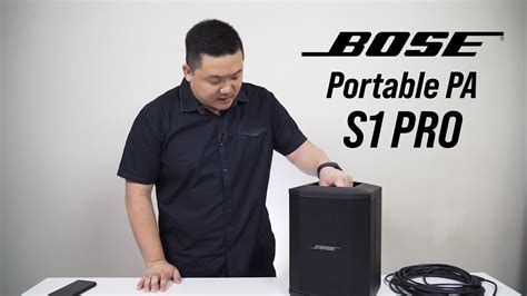 Bose S1 Pro Portable Pa Speaker And Sub2 Subwoofer Bundle Ph