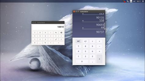 Ubuntu Old Gtk Vs New Qt Calculator On Ubuntu 1410 Youtube