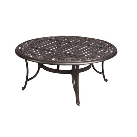 Caifang patio side table outdoor, small round metal side table waterproof portable coffee table end table for garden, porch, balcony, yard, black 4.6 out of 5 stars 1,665 $39.98 $ 39. 15 Round Glass Top Coffee Table Wrought Iron Images