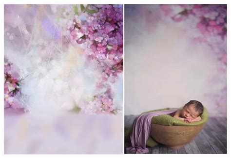 Buy Laeacco 3x5ft Newborn Baby Portrait Theme Backdrops For Photography