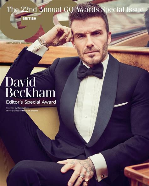 David Beckham Is The Cover Star For British Gqs Latest Issue Magcorp