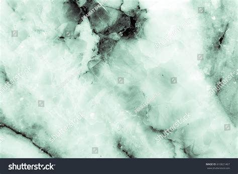 Dark Green Marble Texture Natural Pattern Stock Photo 610821467