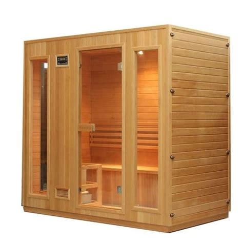 Aleko Canadian Hemlock Indoor Wet Dry Sauna 45 Kw Etl Certified Heate