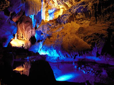 Amazing Beauty Inside The Cave At Ruby Falls Photo Joe Stott