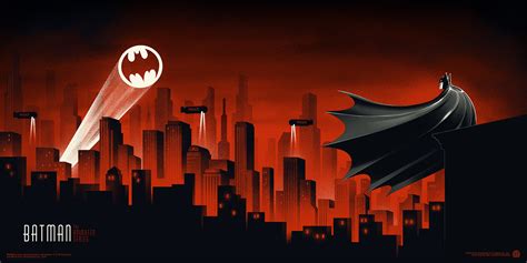 The Dork Review Robs Room Batman The Animated Series Posters By