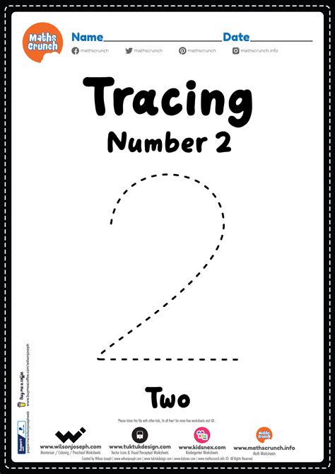 Printable Number 2 Worksheets For Preschool Printable Form Templates