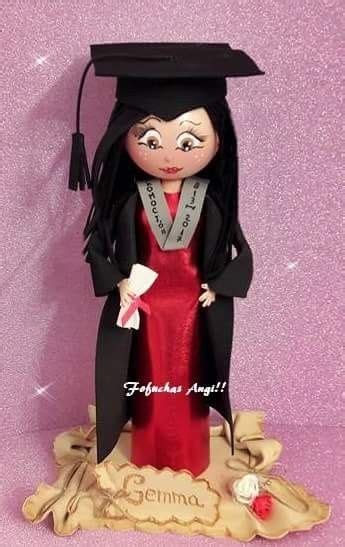 A Doll Dressed In A Graduation Gown