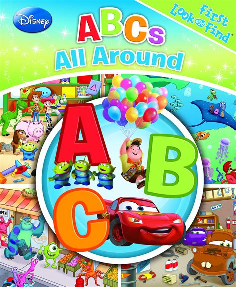 First Look And Find Disney Pixar Abcs All Around Shop Kids Toy