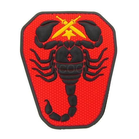 Buy 3d Pvc Patch Scorpion Military Morale Patch