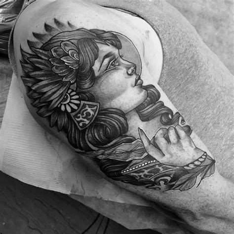60 Valkyrie Tattoo Designs für Männer nordischen Mythologie Tinte