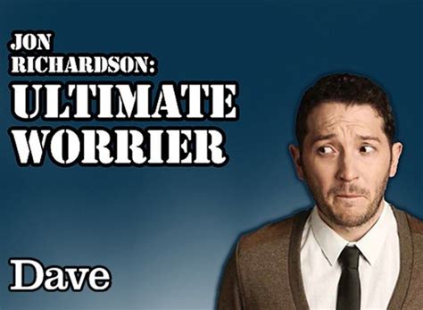 Jon Richardson Ultimate Worrier Tv Show Air Dates And Track Episodes