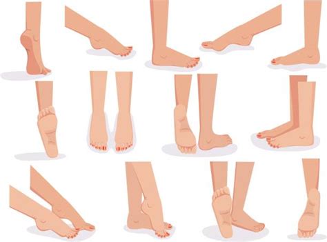 Cartoon Of The Pedicure Feet Clip Art Vector Images And Illustrations