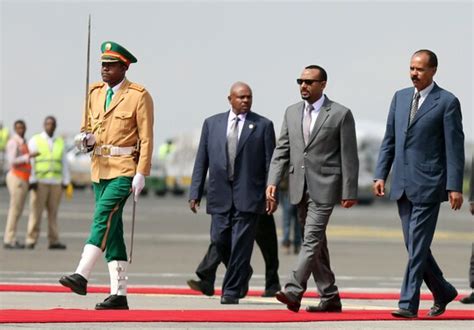 Eritrean President Returns Favor Visits Ethiopia As Hostilities