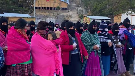 mujeres zapatistas en chiapas se unen al paro nacional un día sin nosotras video cnn