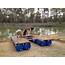 Diy Portable Pontoon Using Old Pallets And Blue Drums • 1001 