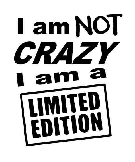 Free I Am Not Crazy Svg File Funny Quotes Lettering Svg