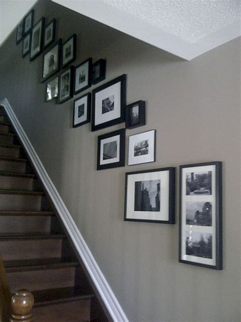 15 Awesome Arranging Pictures On A Stair Wall Ideas — Freshouz Home