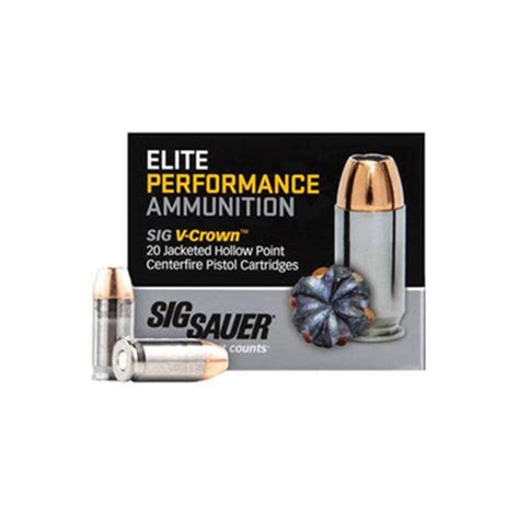 Sig Sauer Elite Performance 9mm Luger Jhp 911 Network