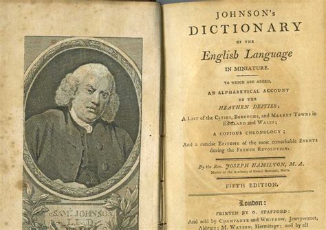 samuel johnson the man who created the first english dictionary