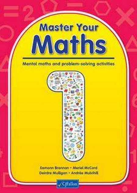 Master Your Maths 1 Maths First Class Primary Books
