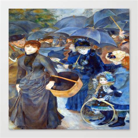 Pierre Auguste Renoir The Umbrellas Canvas Print By Jon Baran Society6
