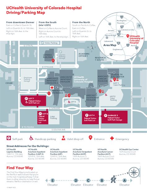 Anschutz Medical Campus Map