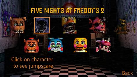 Five Nights At Freddy All Jumpscares Extra Jumpscares Youtube
