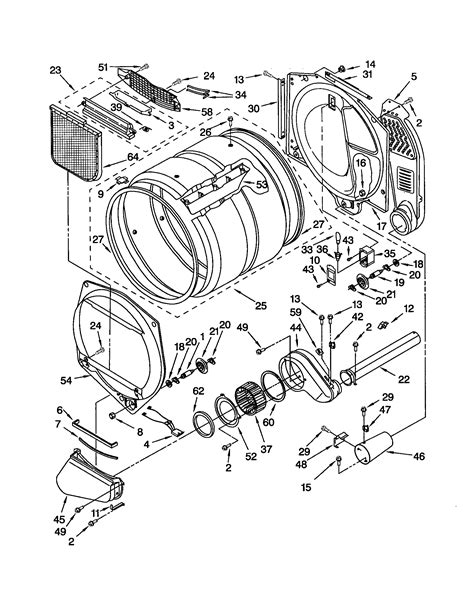 Kenmore Elite He4t Washer Parts Manual