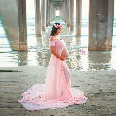 Vestido De Maternidad Para Sesiones Fotográficas Embarazo Envío Gratis