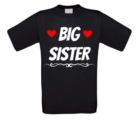big sister t shirt voordelig en ruime keus