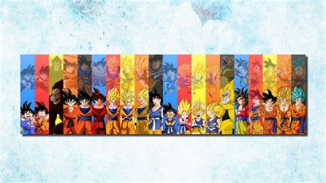 Poster Wall Modular Picture 5 Panel Animation Dragon Ball Canvas