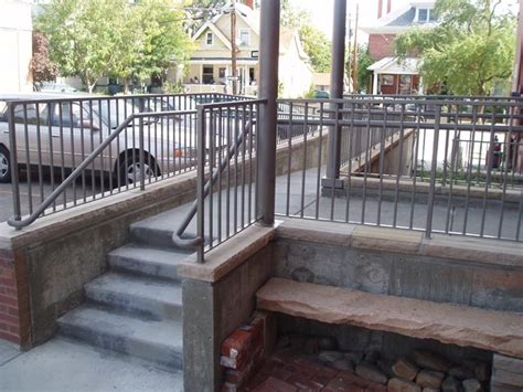 Functional And Inviting Handicap Ramp Mclean Forge And Welding