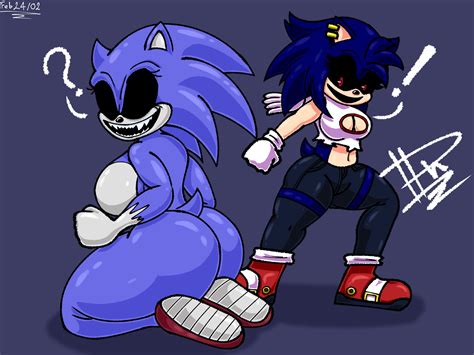 Rule 34 Dn28 Art Exe Revie Faker Revie Fakussy X Sonic Exe Sonic Exe Character