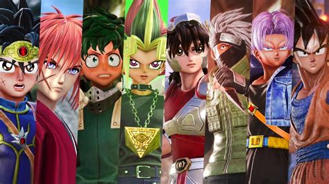 Jump Force Character Selection