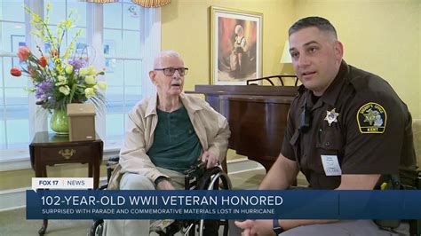 Year Old WWII Veteran Receives Special Honor